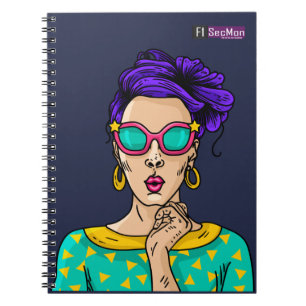 Carnet Libreta retro