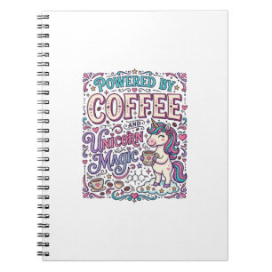 Carnet Licorne alimentée par le café et la magie de licor