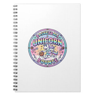 Carnet Licorne Basket-ball Licorne Rebondir Drôle de Mail