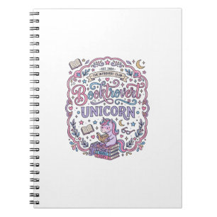 Carnet Licorne Booktrovert Licorne Amusant Cadeau Mignon
