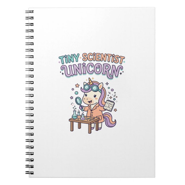 Carnet Licorne Mini Scientifique Licorne Produit Tendance (Devant)