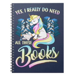 Carnet Licorne oui je vraiment ai besoin de tous ces