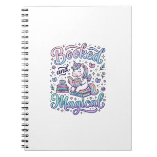 Carnet Licorne Réservée et Idée de Cadeau Magique Typogra