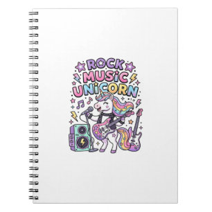 Carnet Licorne Rock Musique Licorne Charme Marketplace Ar