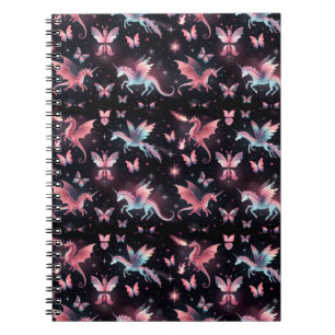Carnet Licorne Rose Dragon Mix
