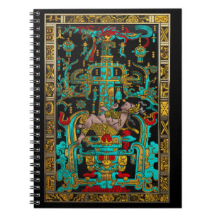 Carnet Lid of Great Tomb of Pakal - Astronaut Palenque