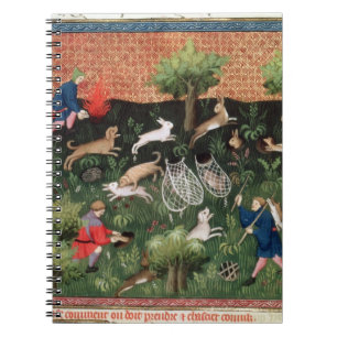 Carnet Lièvres de la chasse fol.92 de Mme Fr 616, du