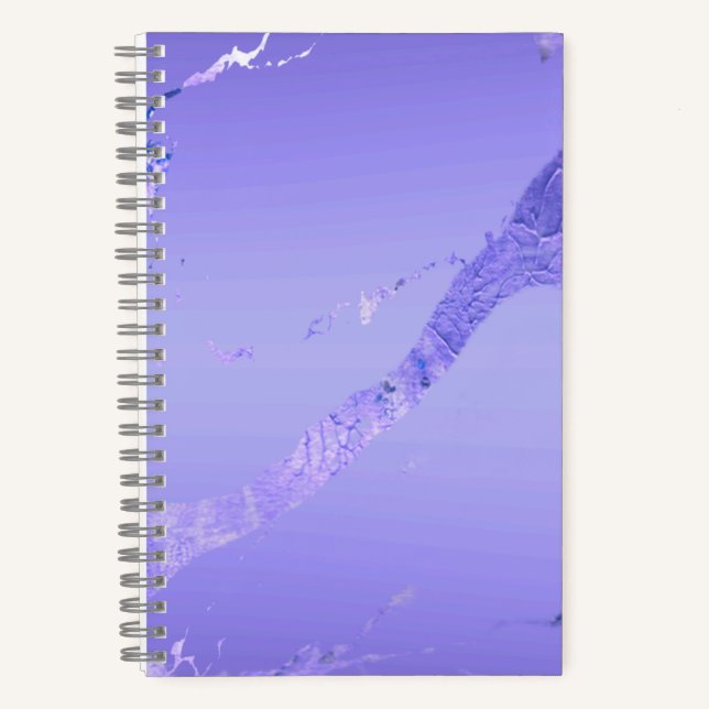 Carnet Light Purple with Metallic Accents Notebook (Recto)