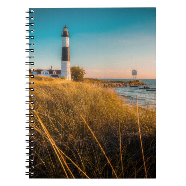 Carnet Lighthouses | Big Sable Lighthouse Ludington (Devant)