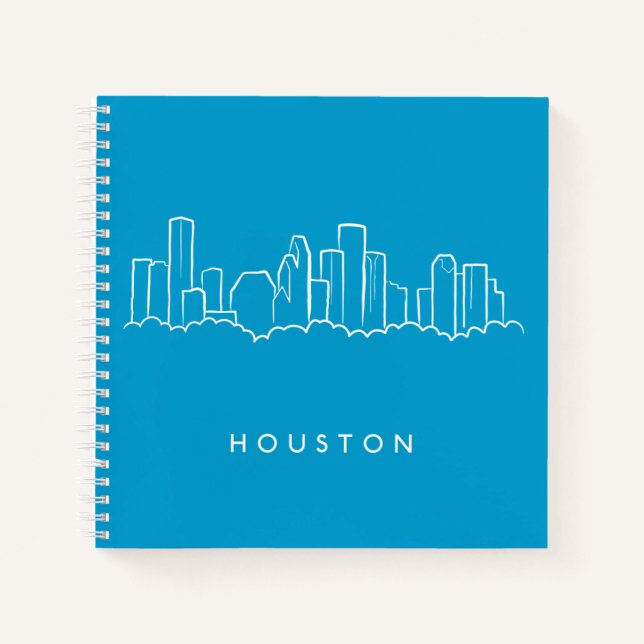 Carnet Ligne aérienne Houston (Devant)