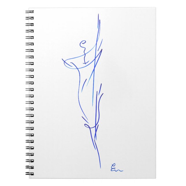 Carnet Ligne bleu 3 (Devant)