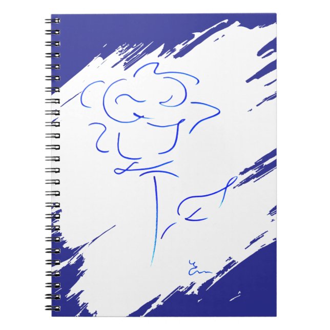 Carnet Ligne bleu 4 (Devant)