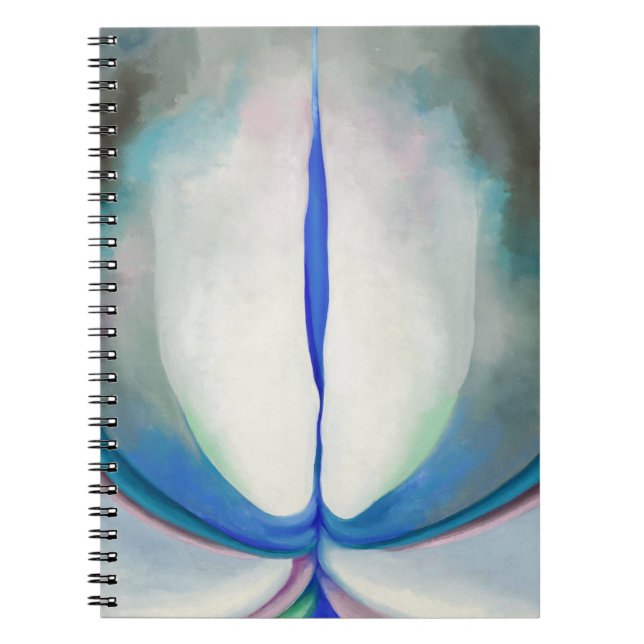 Carnet Ligne bleue | Georgia O'Keeffe | (Devant)