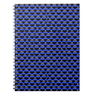 Carnet Ligne Bleue Mince