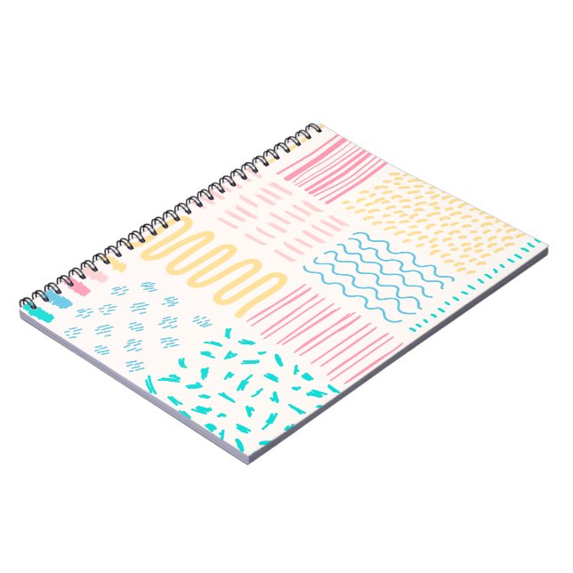 Carnet Lignes de motif (Côté gauche)