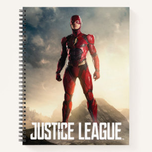 Carnet Ligue de Justice Le Flash Sur Le Champ De Batail