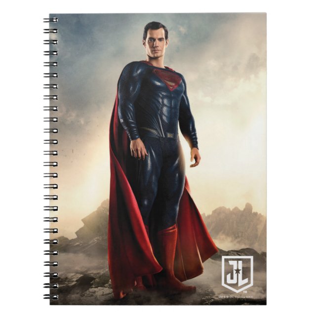 Carnet Ligue de Justice | Superman Sur Le Champ De Batail (Devant)