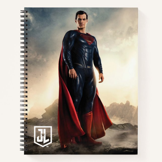 Carnet Ligue de Justice | Superman Sur Le Champ De Batail (Devant)