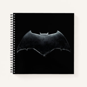 Carnet Ligue de Justice   Symbole de batman métallique
