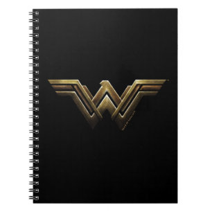 Carnet Ligue de Justice Symbole métallurgique Wonder Wo