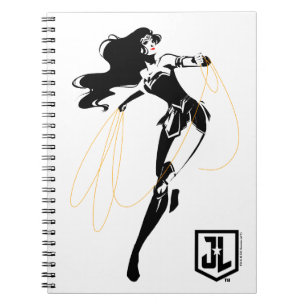 Carnet Ligue de Justice   Wonder Woman with Lasso Pop Art