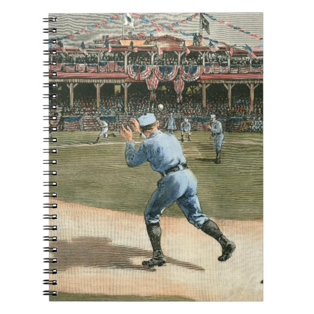 Carnet Ligue nationale de baseball 1886 (Devant)