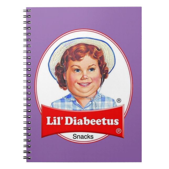 Carnet Lil' Diabeetus (Devant)