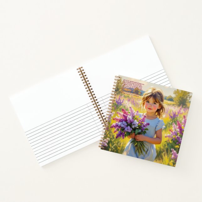 Carnet Lilac Symbolism (Intérieur)