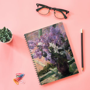 Carnet Lilacs dans une fenêtre Mary Cassatt