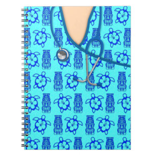 Carnet L'île de Honu Tiki Médicale frotte