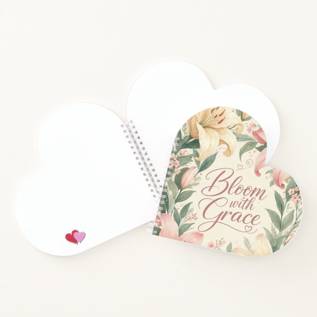 Carnet Lily : Fleurir avec grâce (Intérieur)