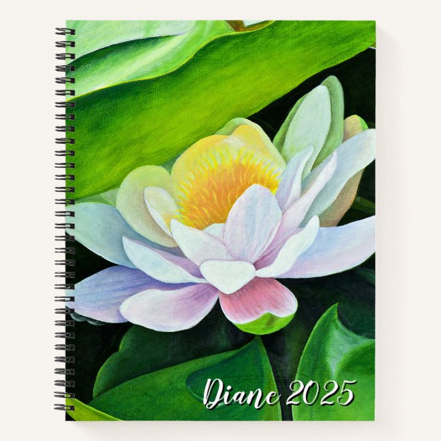 Carnet Lily Floral Collection (Devant)