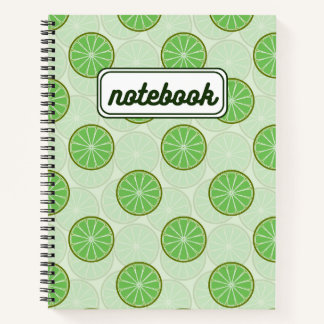 Carnet Lime Green Aesthetic Notebook