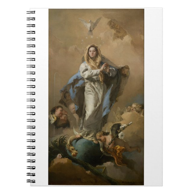 Carnet L'Immaculée Conception par Giovanni Tiepolo (Devant)