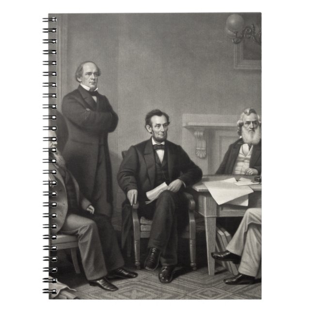 Carnet Lincoln Lecture de la proclamation d'émancipation (Devant)
