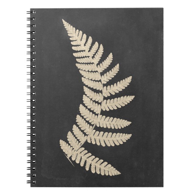 Carnet Linen Fern (Devant)