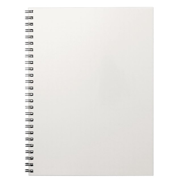 Carnet Linge blanc, blanc cassé (Devant)