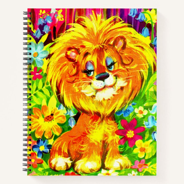 Carnet lion (Devant)