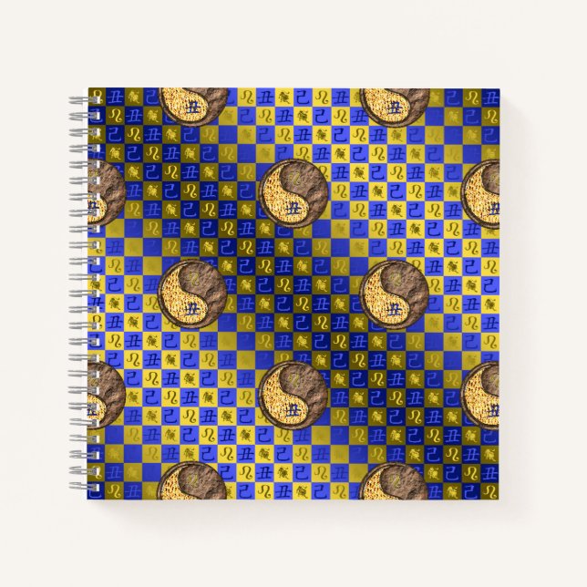 Carnet Lion & Bœuf de Terre (Devant)