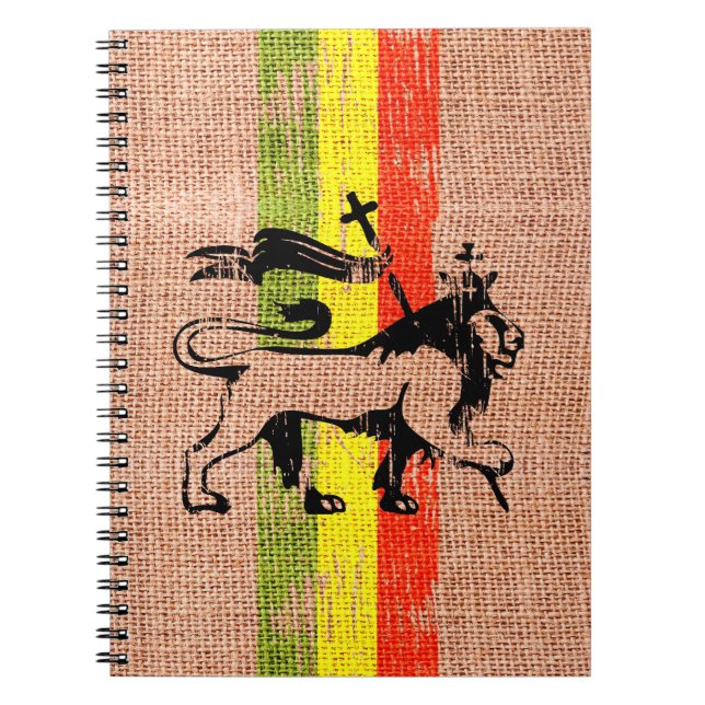 Carnet Lion de reggae (Devant)