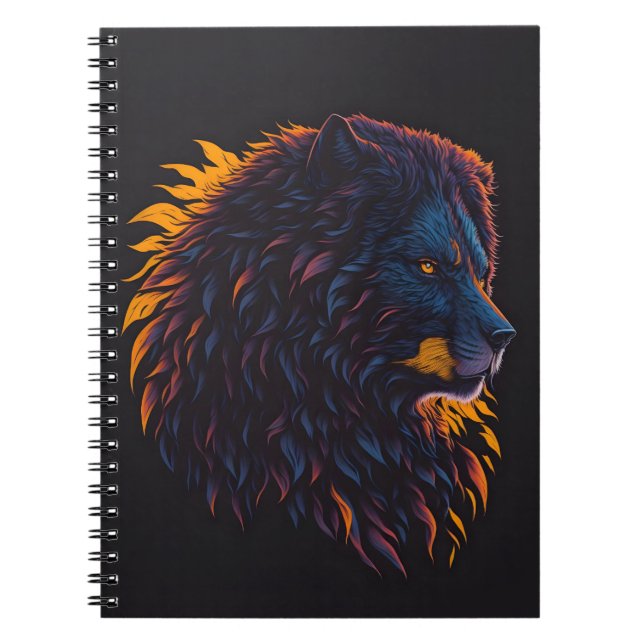Carnet Lion Majestic (Devant)