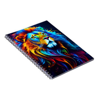 Carnet Lion Majestic, Roi de la Jungle