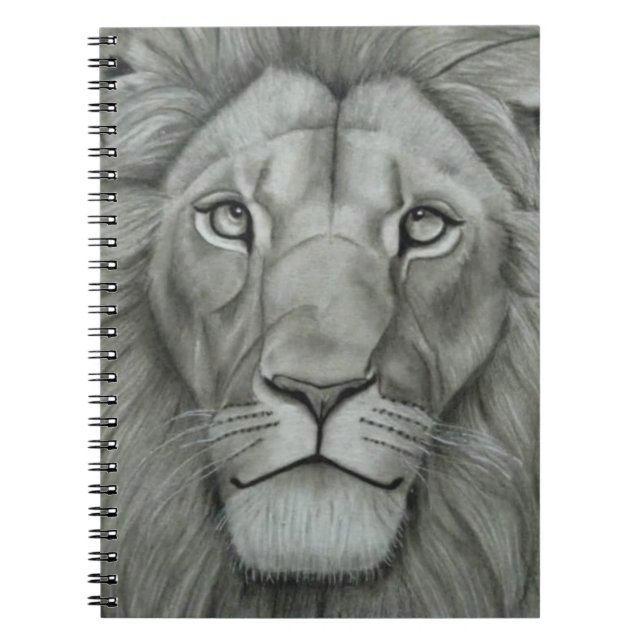 Carnet Lion Majestueux (Devant)
