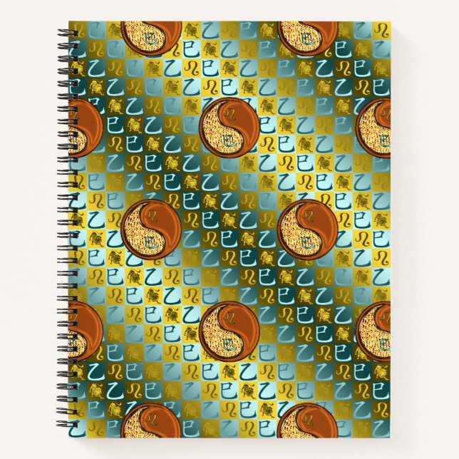 Carnet Lion & Serpent de Bois (Devant)