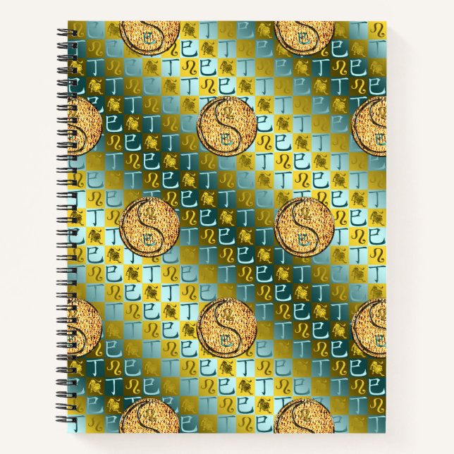 Carnet Lion & Serpent de feu (Devant)