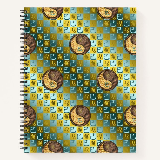 Carnet Lion & Serpent de Terre (Devant)