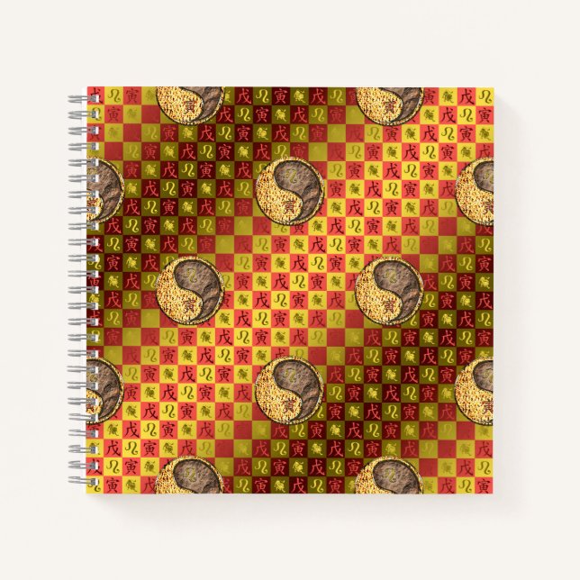 Carnet Lion & Tigre de Terre (Devant)