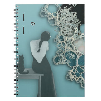 Carnet Liquid Blue Reverie — Contemporary Art Collection