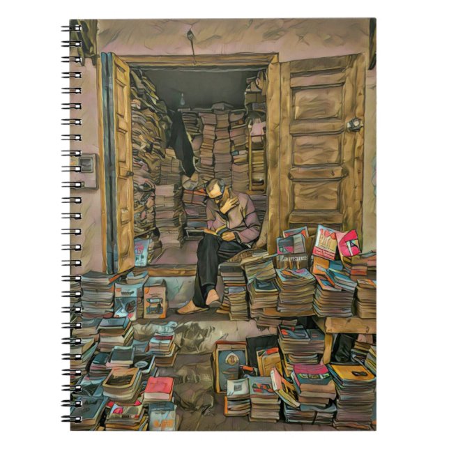 Carnet Lire Le Cadeau Amateurs Pour Bibliothécaire (Devant)