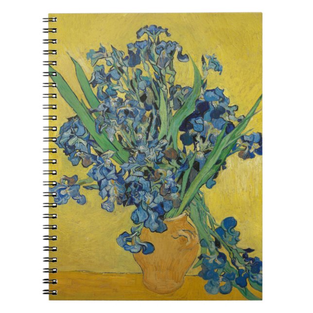 Carnet L'iris de Van Gogh (Devant)